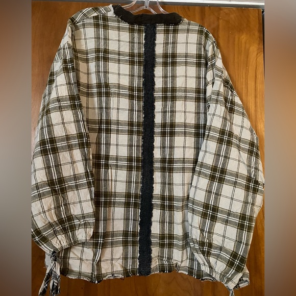 POL large brown plaid jacket - Picture 2 of 6